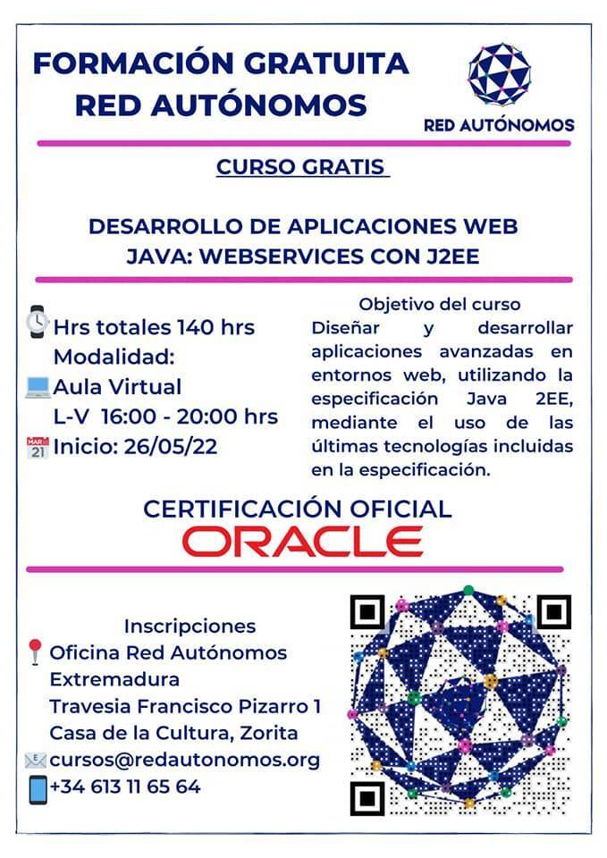 Curso de desarrollo de aplicaciones web (2022) - Zorita (Cáceres)