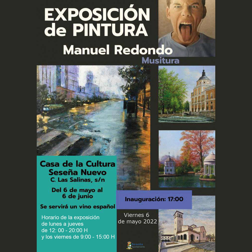 Exposición de pintura de Manuel Redondo (2022) - Seseña Nuevo (Toledo)