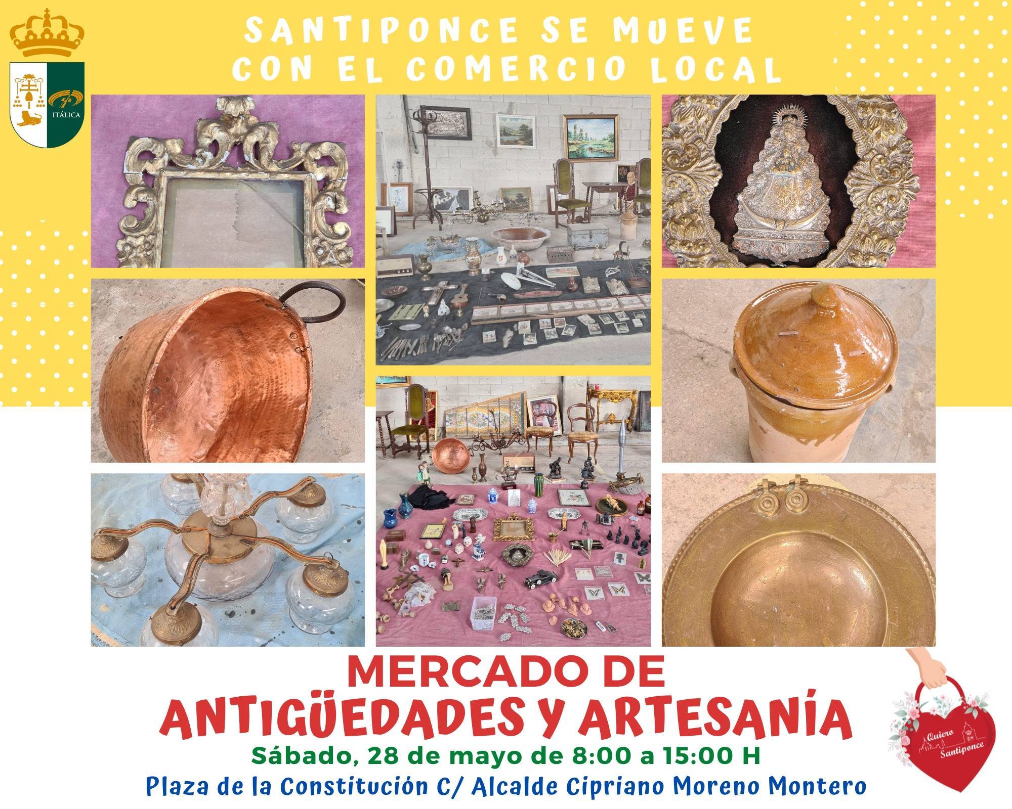 Mercado de antigüedades y artesanía (2022) - Santiponce (Sevilla)