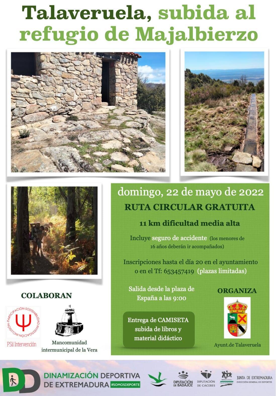 Ruta 'Refugio de Majalbierzo' (2022) - Talaveruela de la Vera (Cáceres)