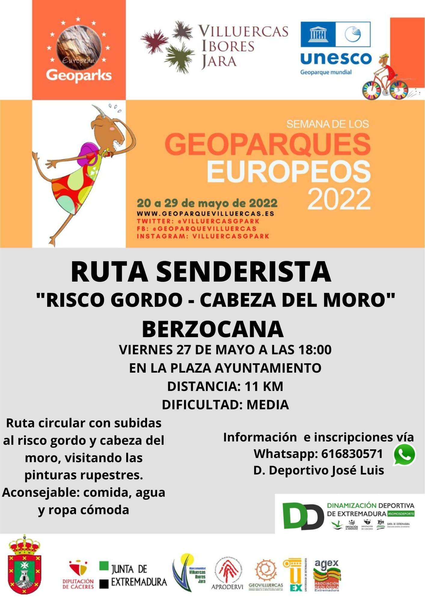 Ruta senderista 'Risco Gordo - Cabeza del Moro' (2022) - Berzocana (Cáceres)