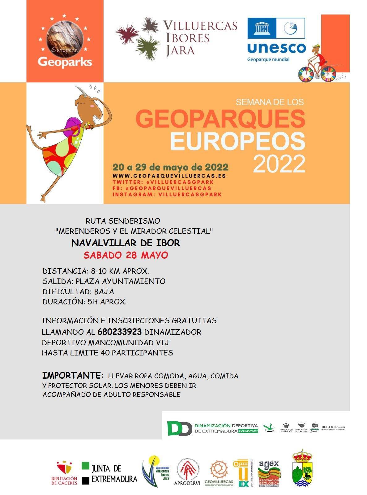 Semana Europea del Geoparque (2022) - Navalvillar de Ibor (Cáceres) 2