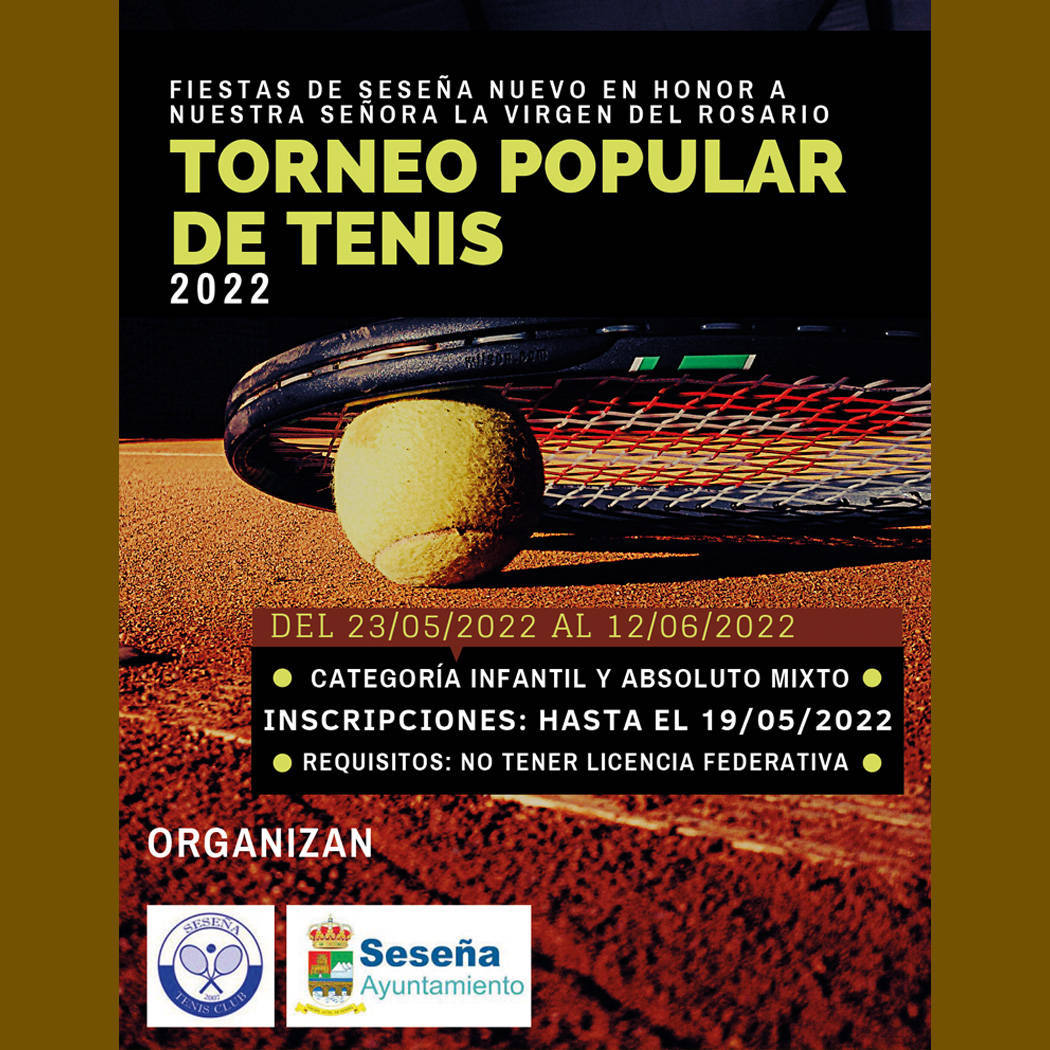 Torneo popular de tenis (2022) - Seseña Nuevo (Toledo)