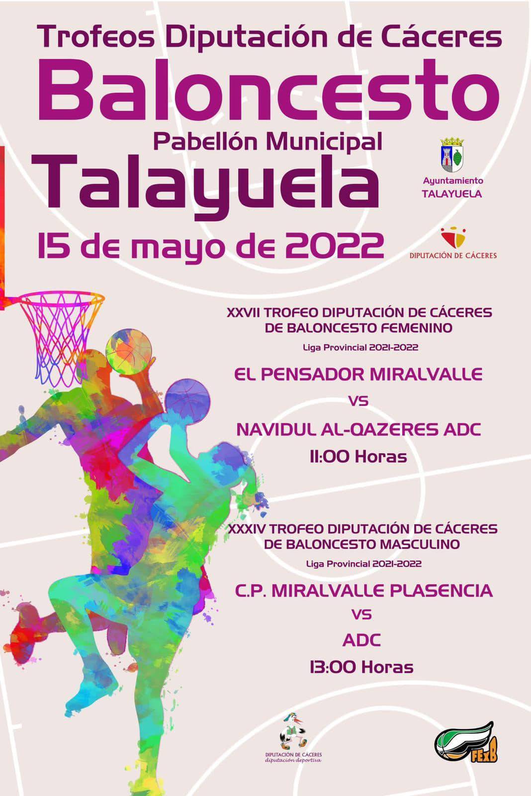 Trofeos Diputación de Cáceres de Baloncesto (2022) - Talayuela (Cáceres)