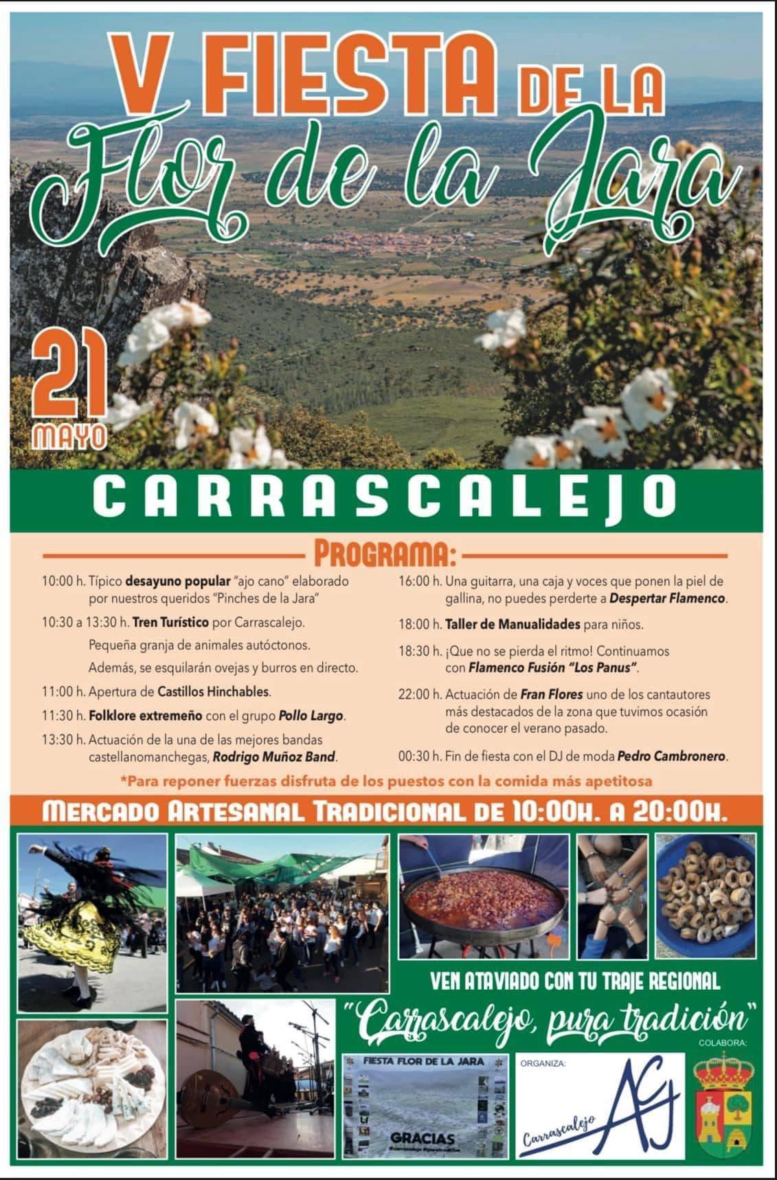 V Fiesta de la Flor de la Jara - Carrascalejo (Cáceres)