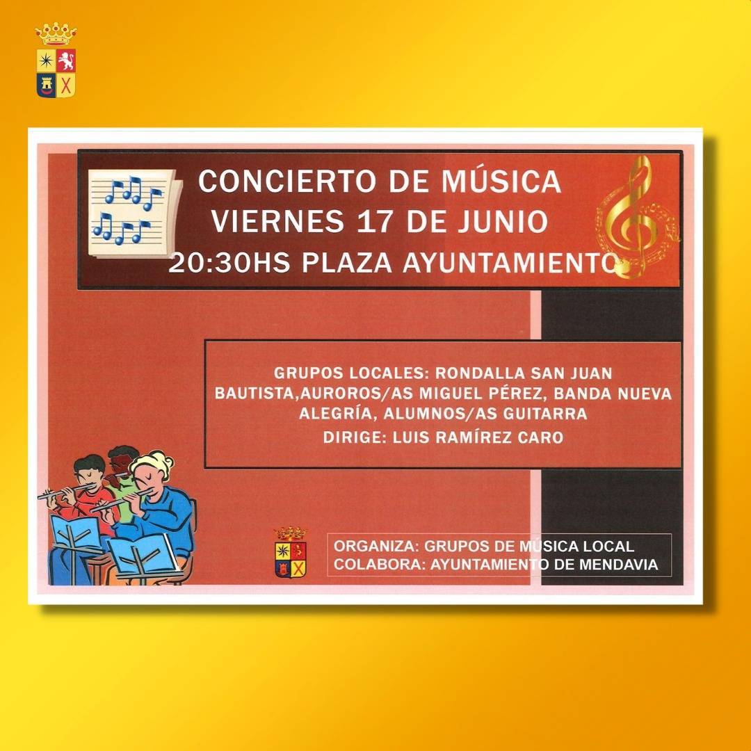 Concierto de música local (junio 2022) - Mendavia (Navarra)