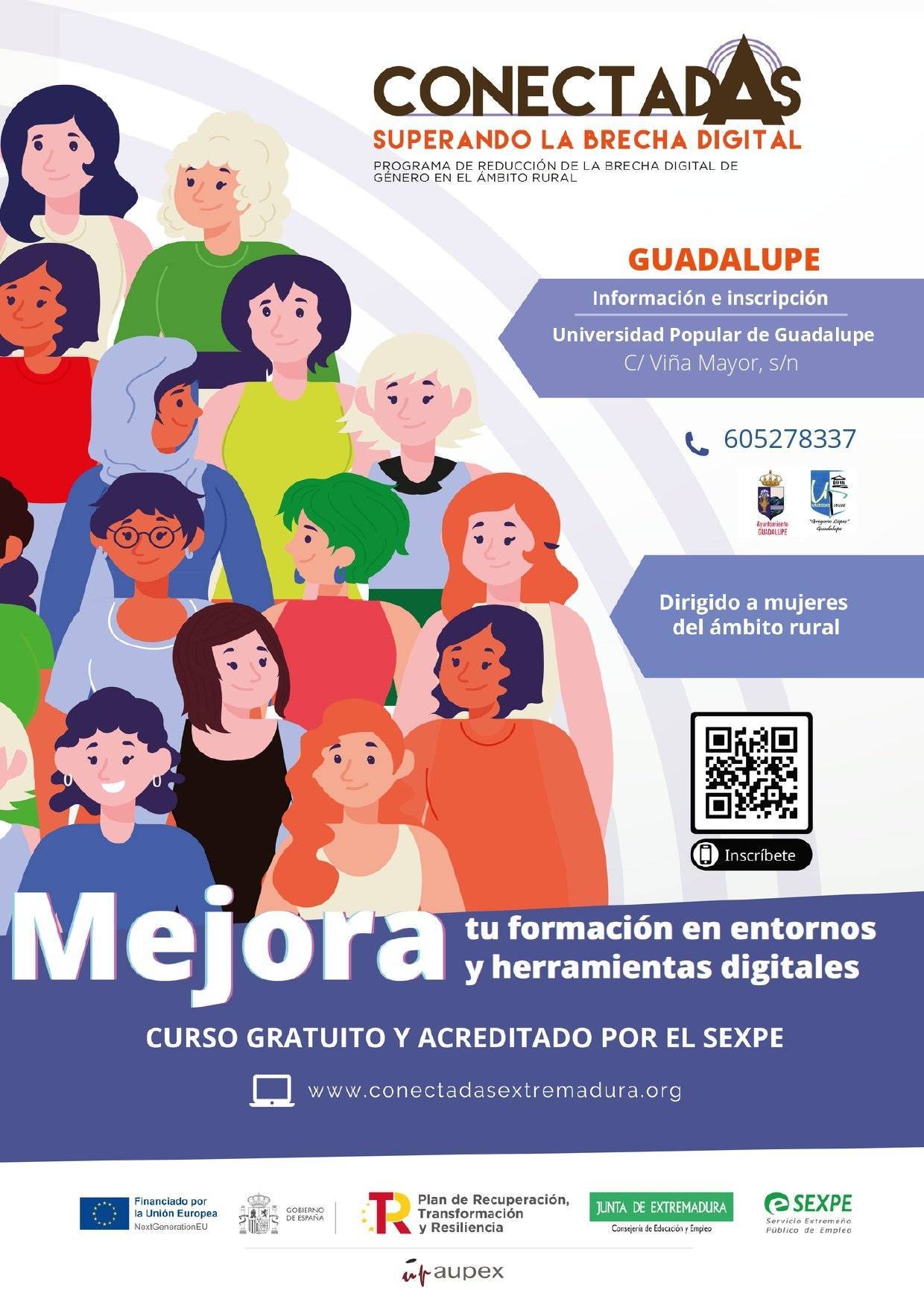 Curso de conectadAs (2022) - Guadalupe (Cáceres)