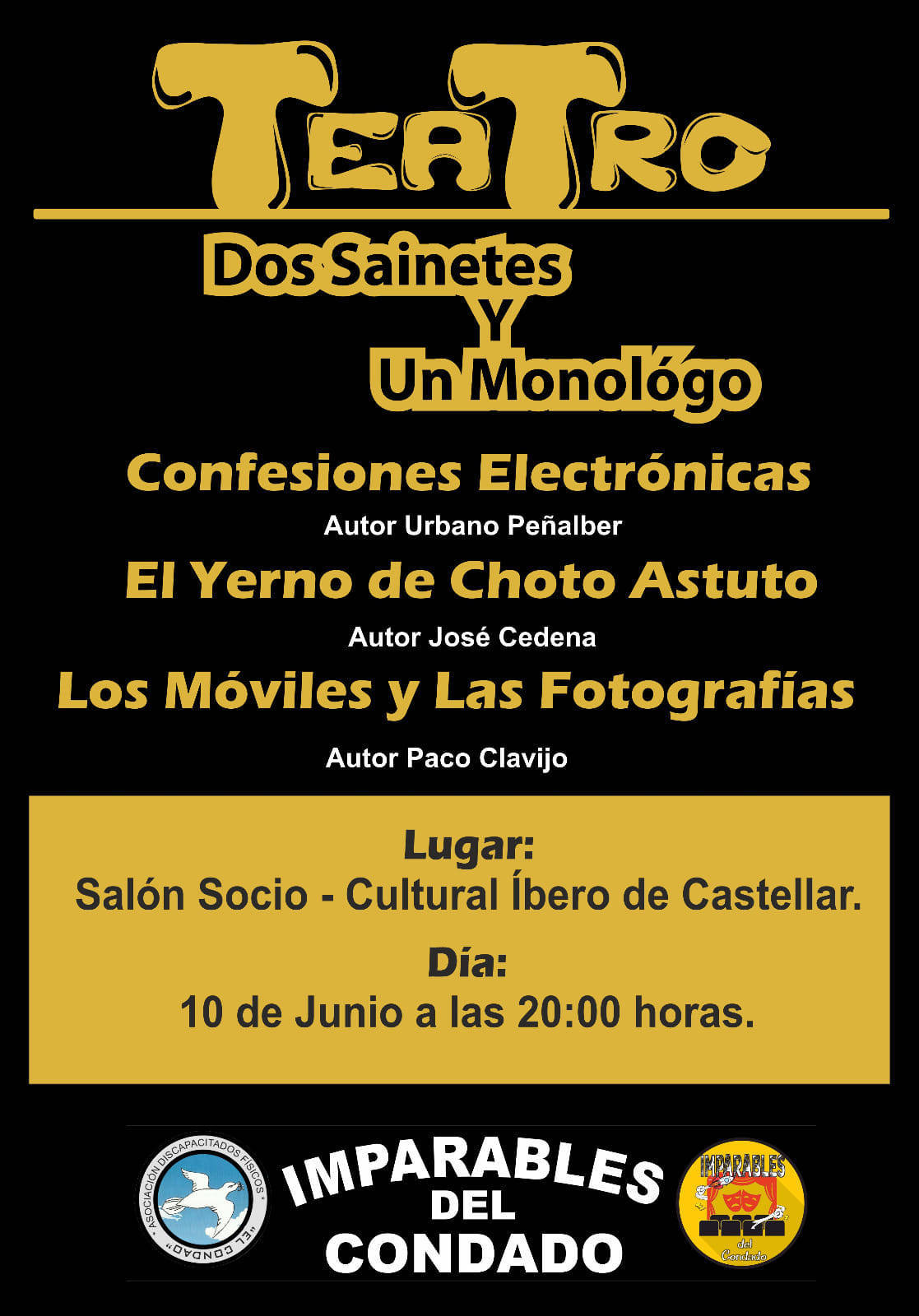 'Dos sainetes y un monólogo' (2022) - Castellar (Jaén)