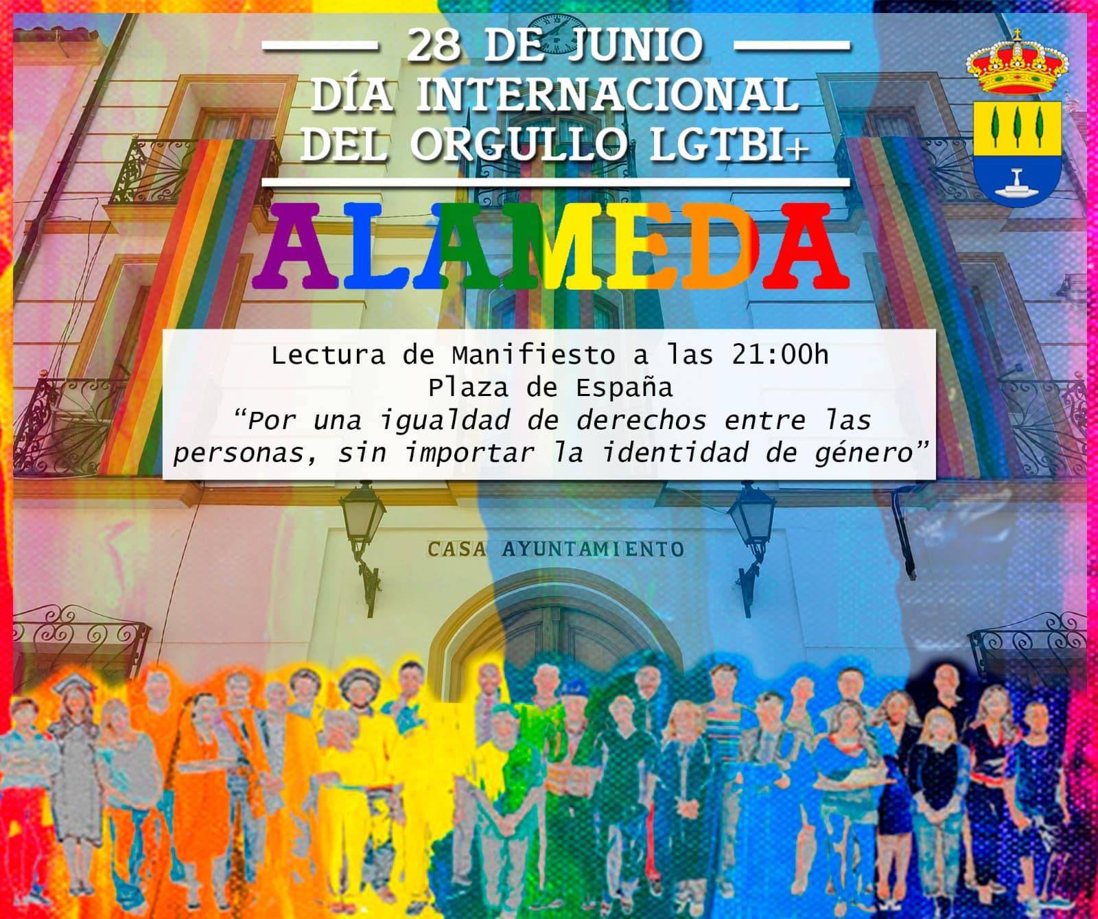 Día Internacional del Orgullo LGTBI+ (2022) - Alameda (Málaga)
