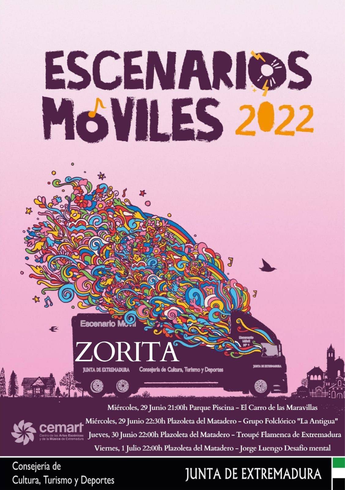Escenarios móviles (2022) - Zorita (Cáceres)