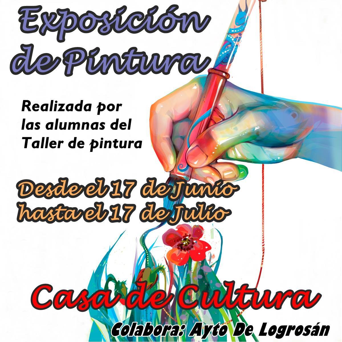 Exposición de pintura (junio-julio 2022) - Logrosán (Cáceres)