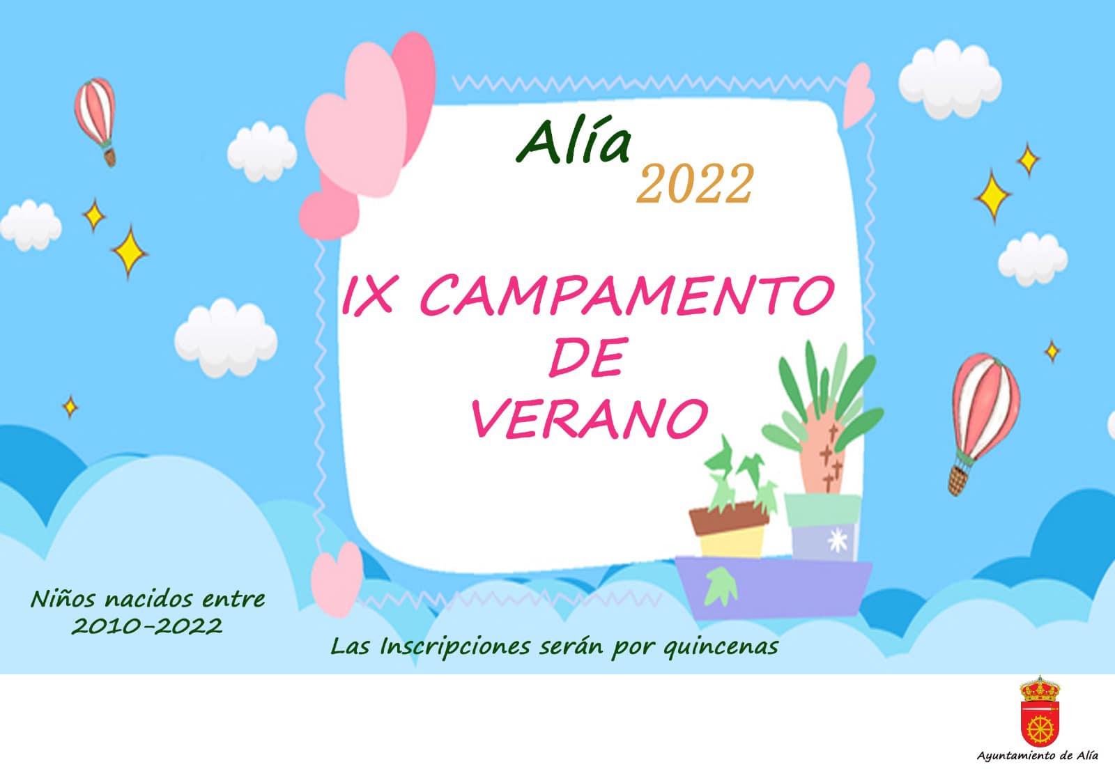 IX Campamento de Verano - Alía (Cáceres)