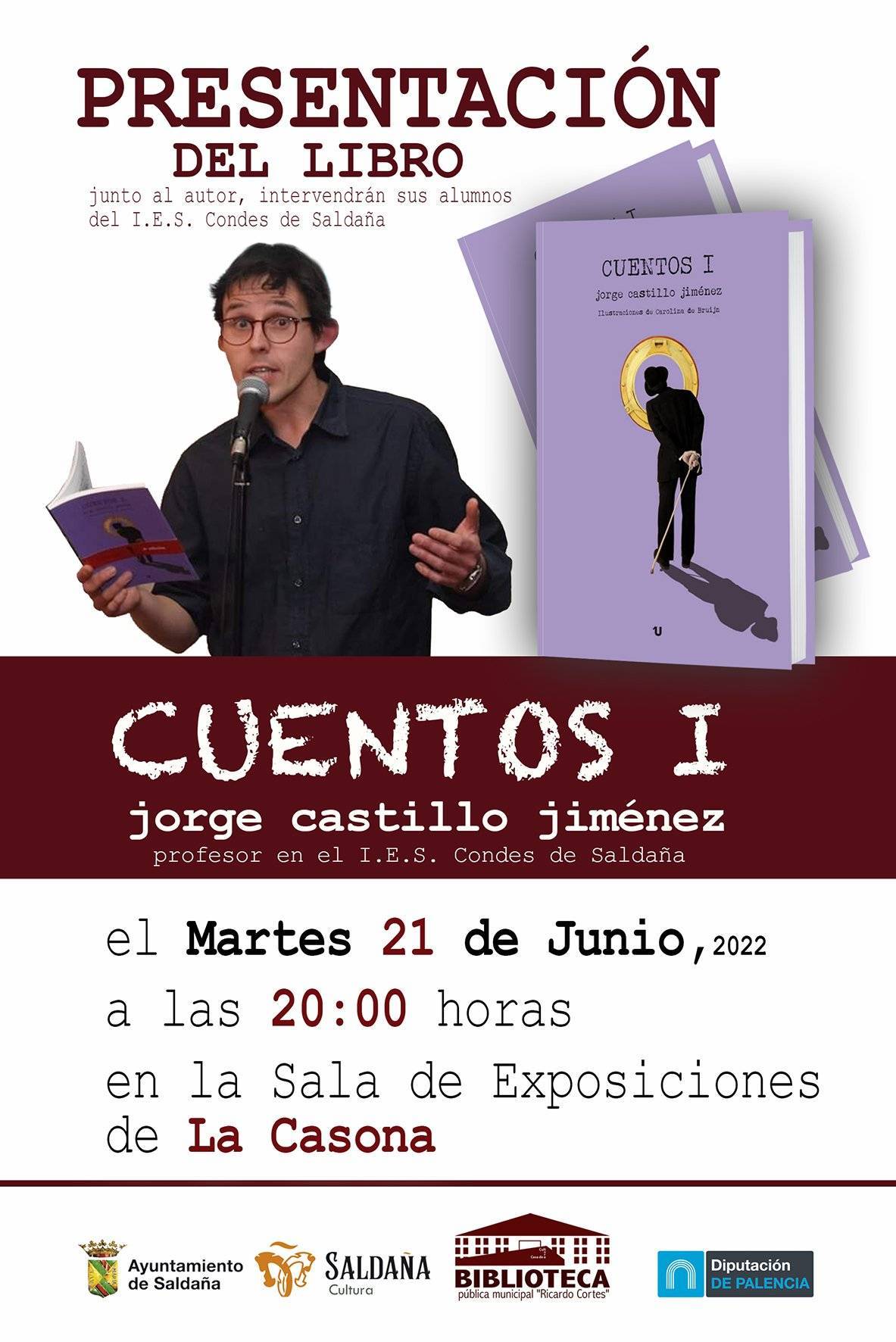 Presentación del libro 'Cuentos I' (2022) - Saldaña (Palencia)