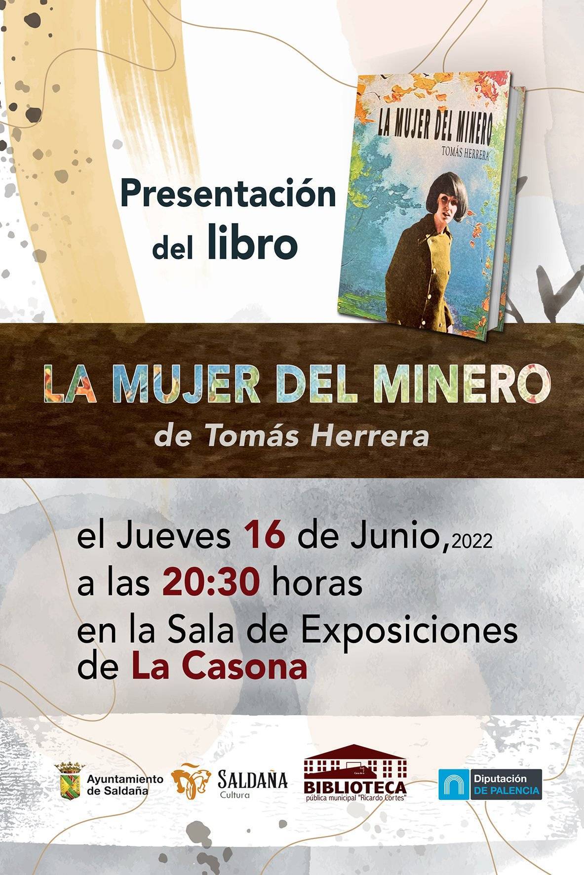 Presentación del libro 'La mujer del minero' (2022) - Saldaña (Palencia)