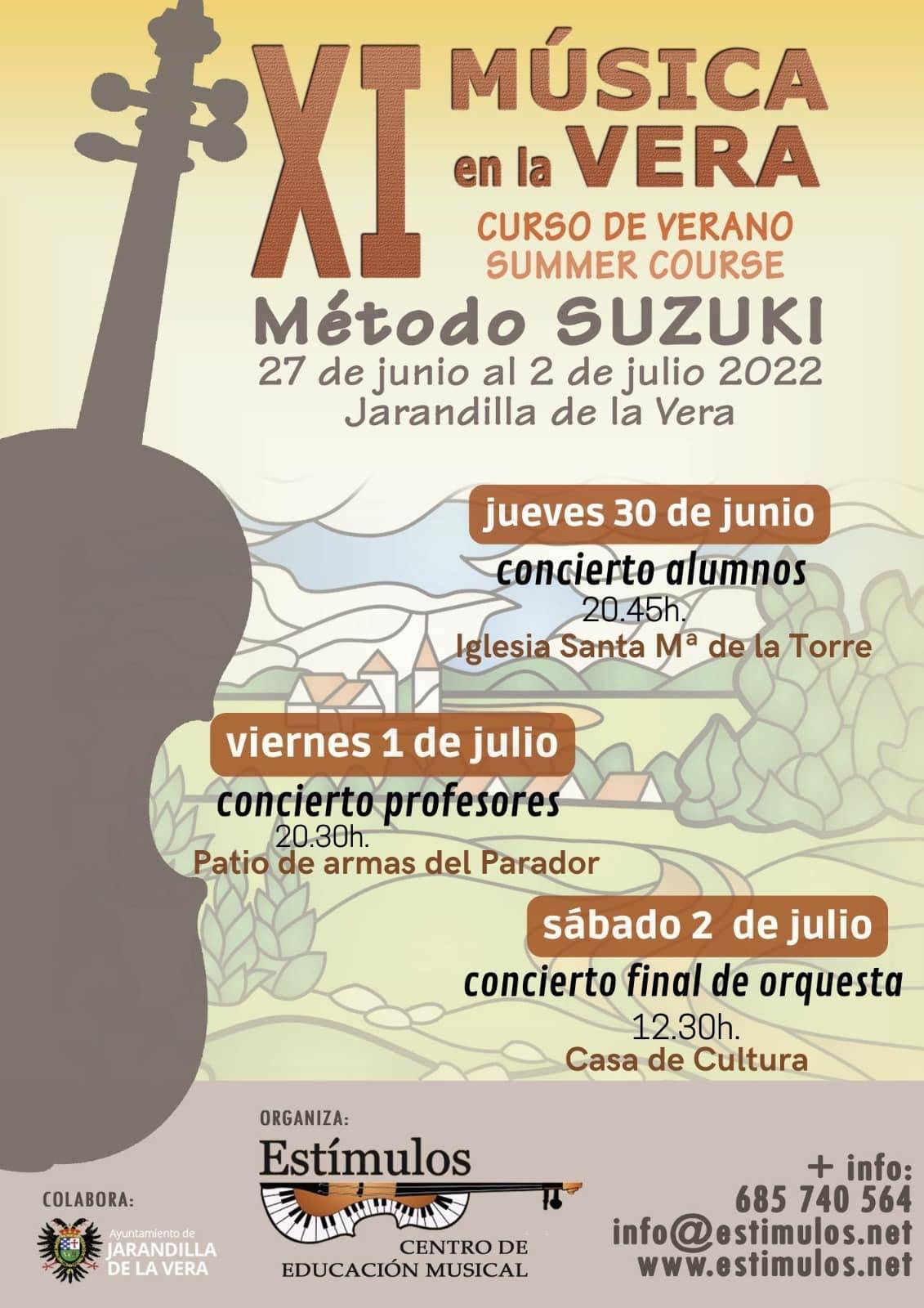 XI Música en la Vera - Jarandilla de la Vera (Cáceres)