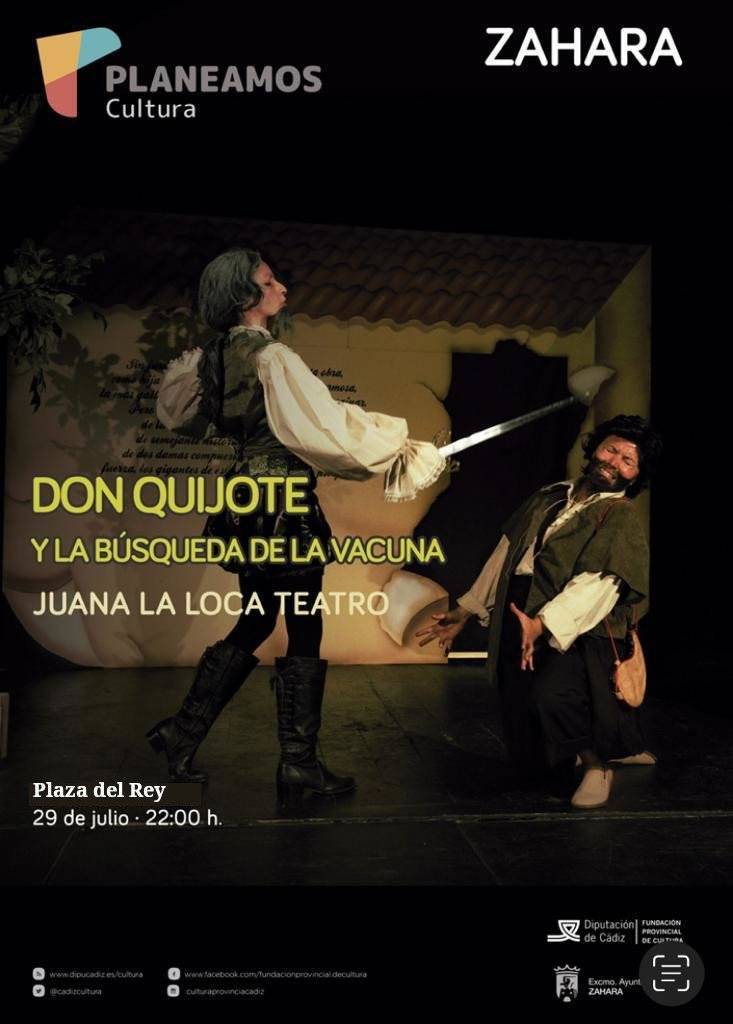 'Don Quijote y la búsqueda de la vacuna' (2022) - Zahara de la Sierra (Cádiz)