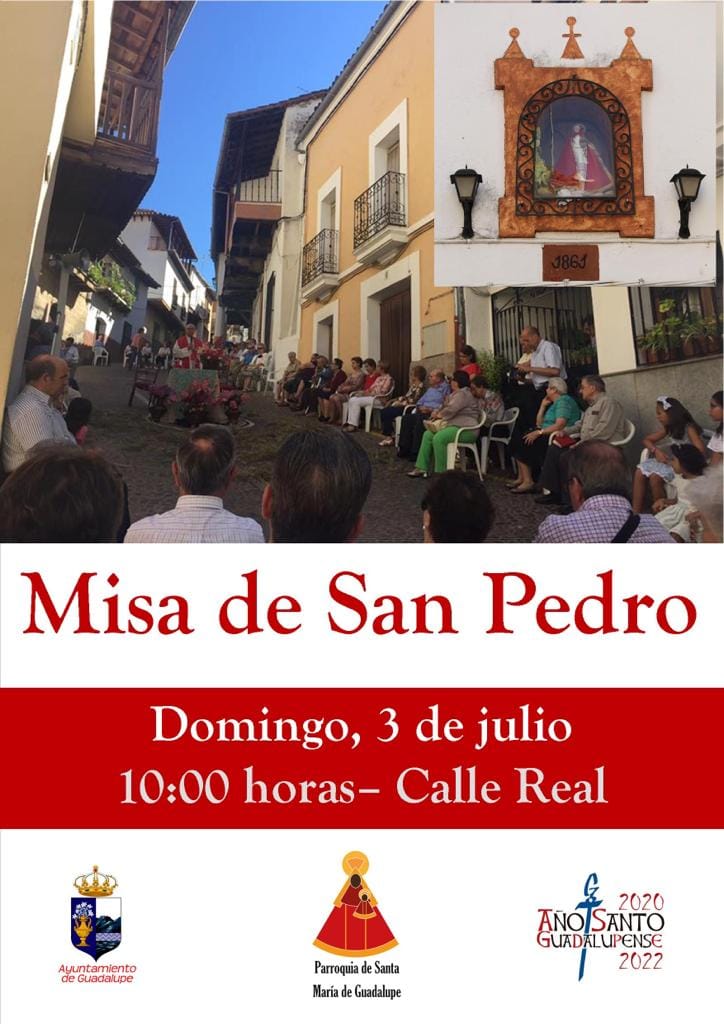 Misa de San Pedro (2022) - Guadalupe (Cáceres)