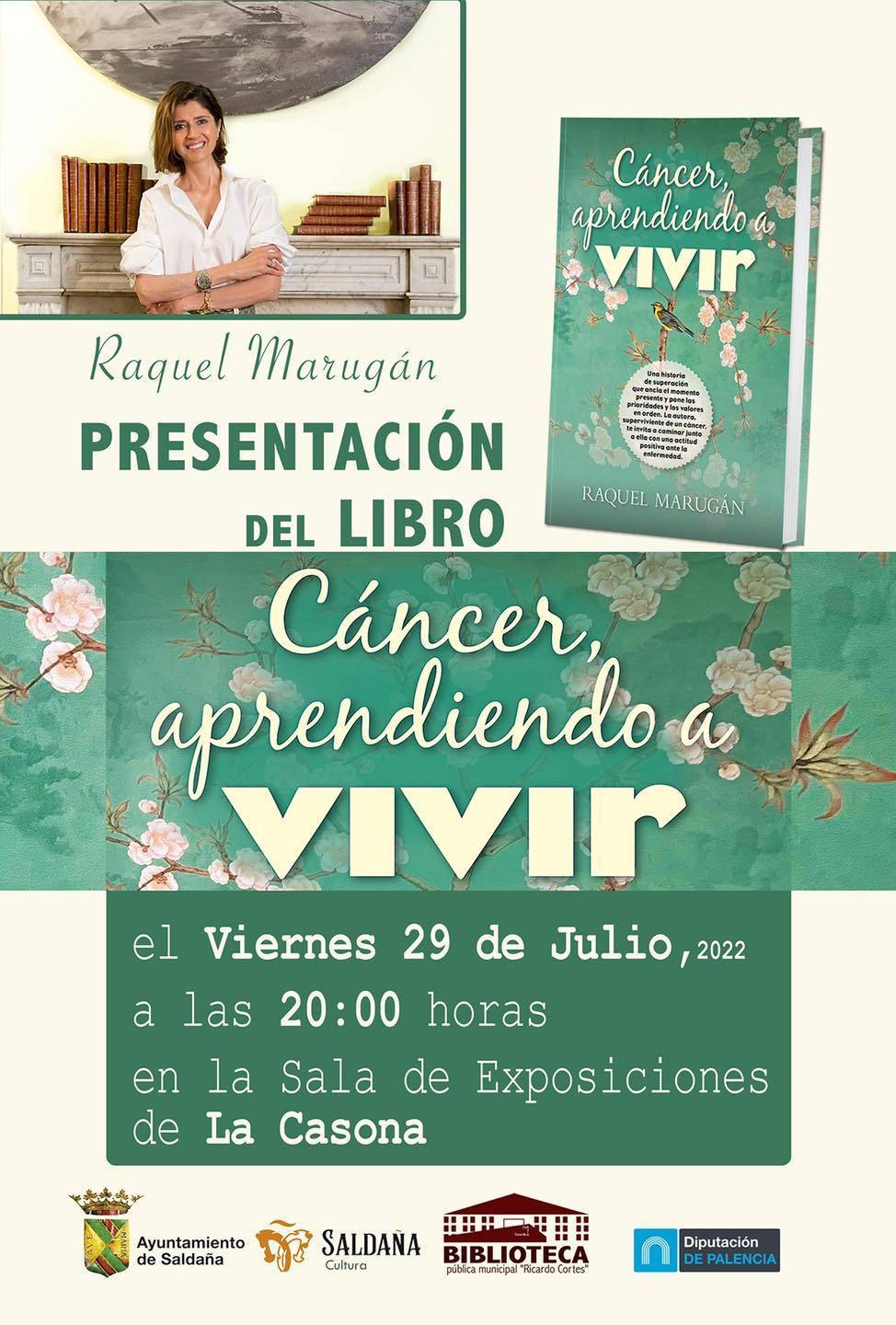 Presentación del libro 'Cáncer, aprendiendo a vivir' (2022) - Saldaña (Palencia)