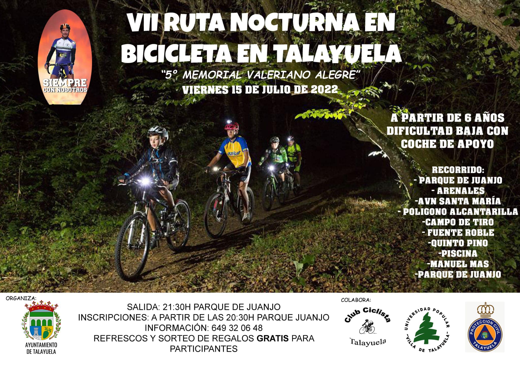 VII Ruta Nocturna en Bicicleta - Talayuela (Cáceres)