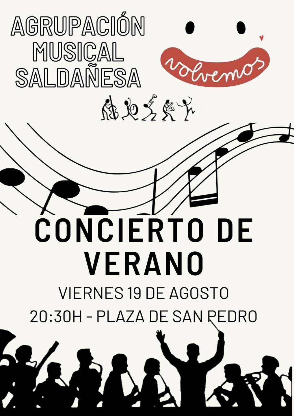 Agrupación Musical Saldañesa (agosto 2022) - Saldaña (Palencia)