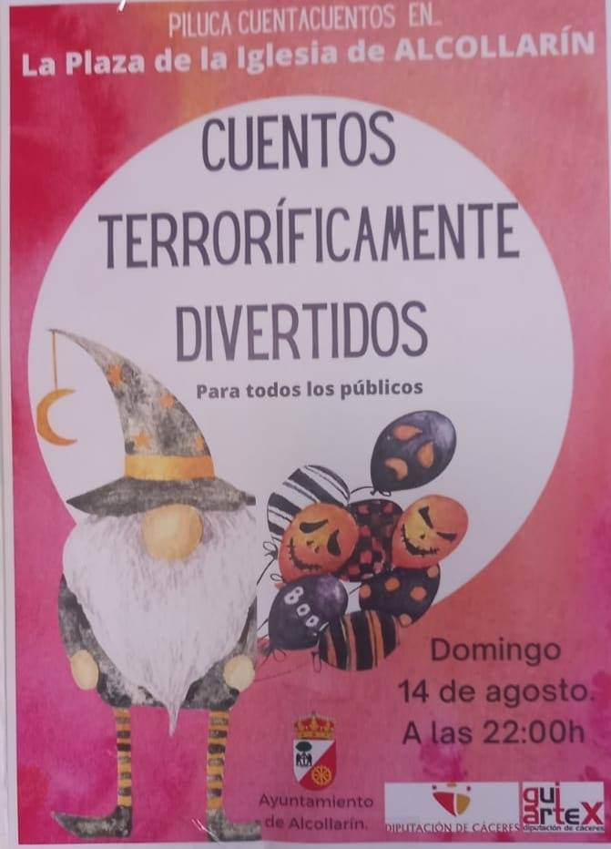 Cuentos terroríficamente divertidos (2022) - Alcollarín (Cáceres)