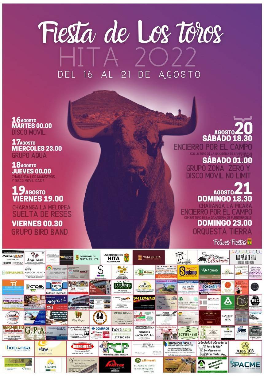 Fiesta de los Toros (2022) - Hita (Guadalajara)