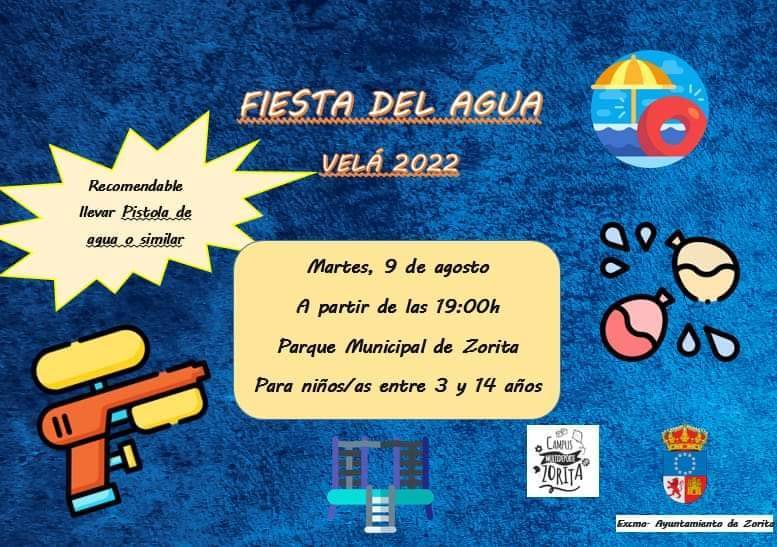 Fiesta del agua Velá (2022) - Zorita (Cáceres)
