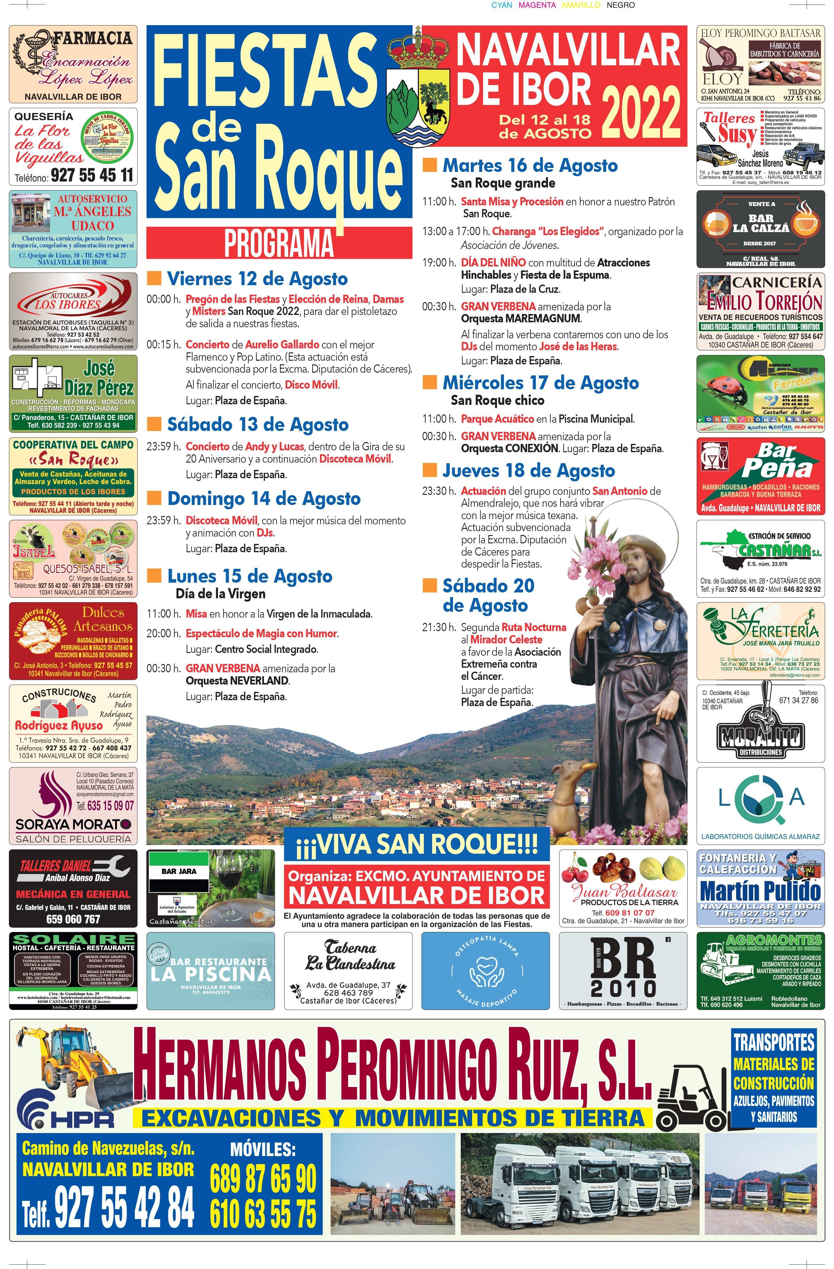 Fiestas de San Roque (2022) - Navalvillar de Ibor (Cáceres) 3