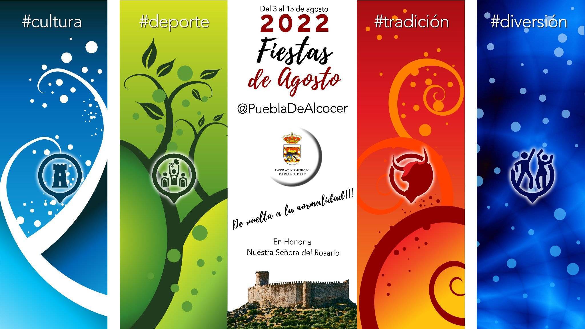 Fiestas en honor a nuestra Señora del Rosario (2022) - Puebla de Alcocer (Badajoz) 1