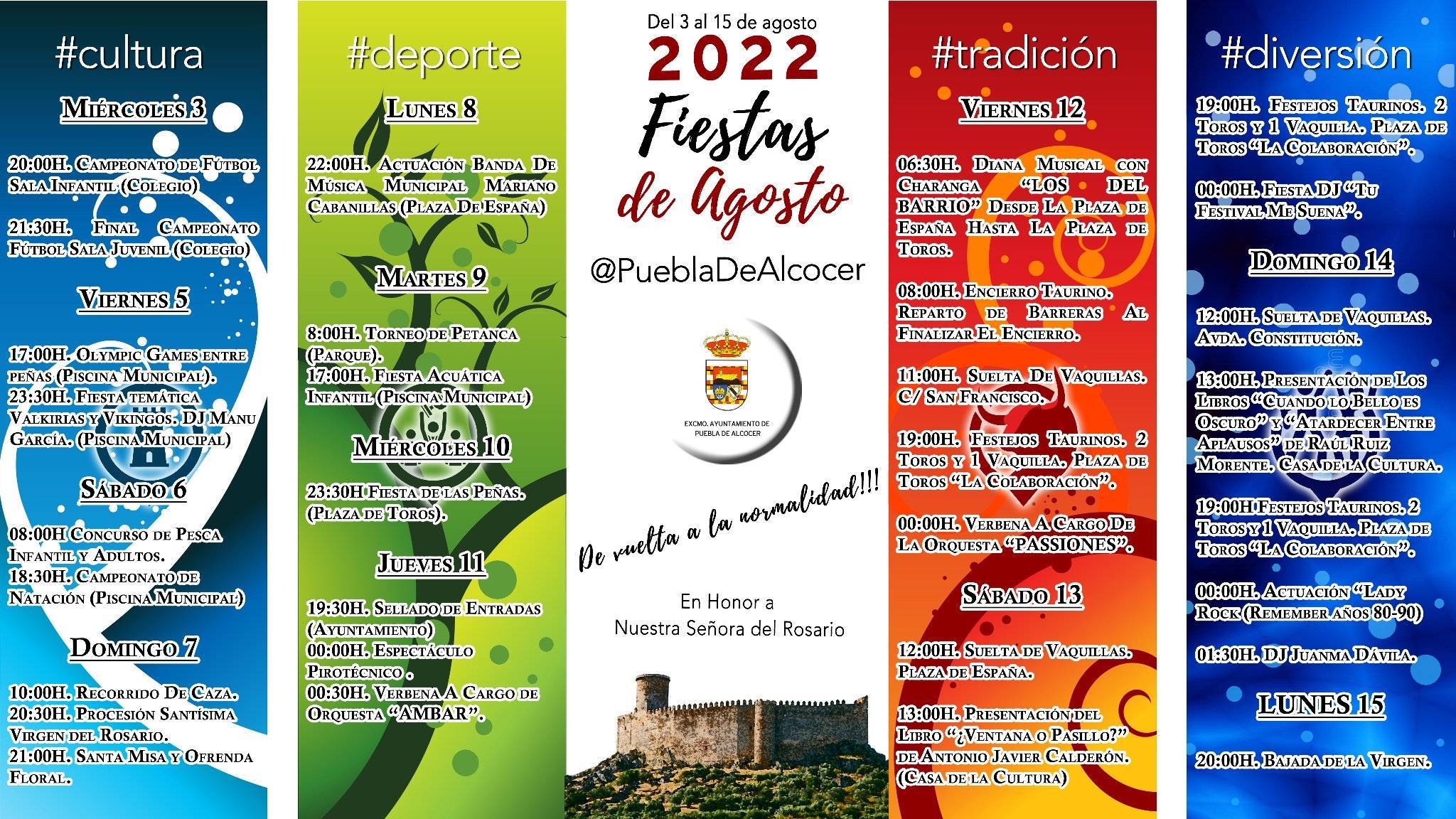 Fiestas en honor a nuestra Señora del Rosario (2022) - Puebla de Alcocer (Badajoz) 2