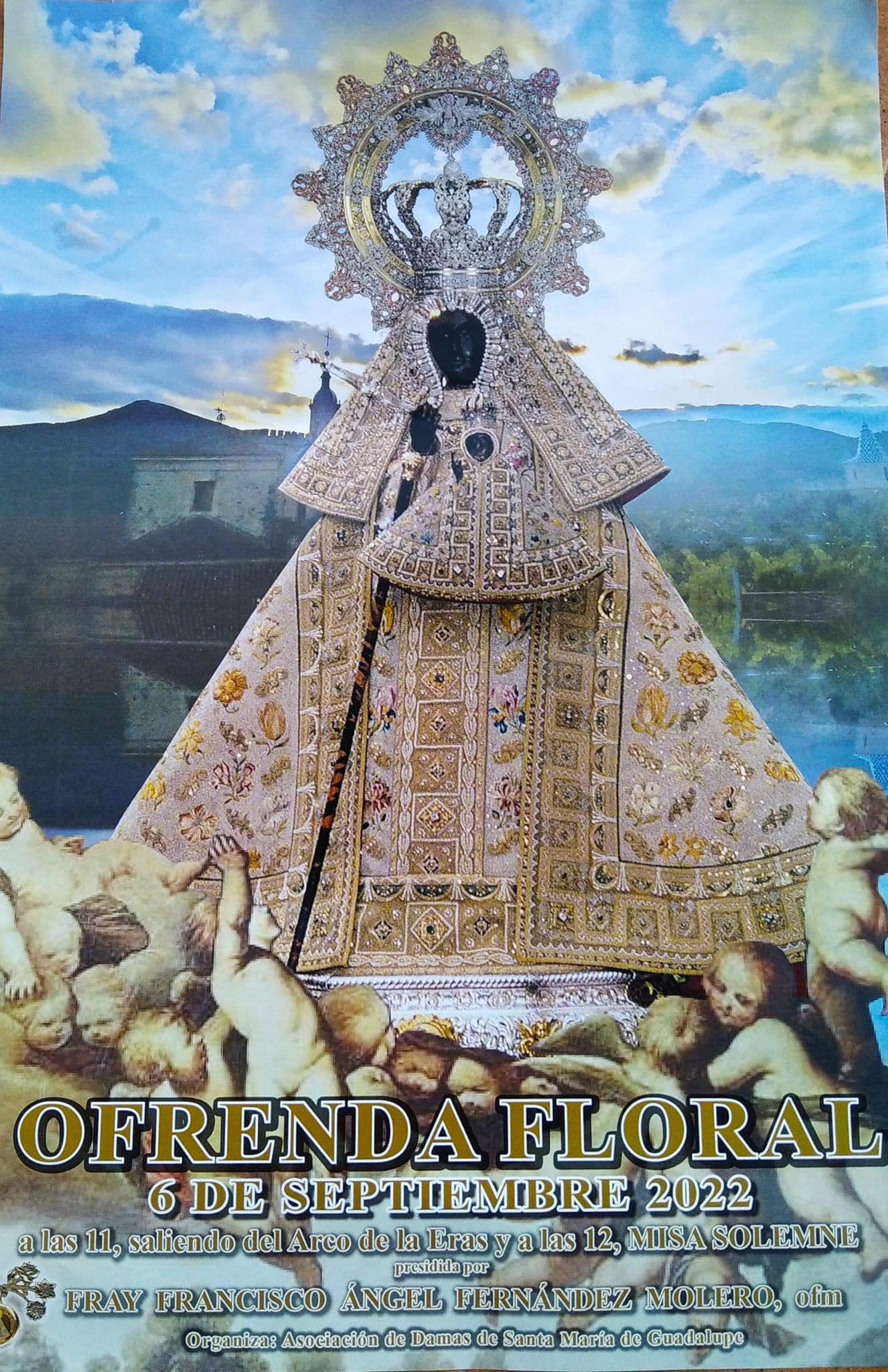 Ofrenda floral (2022) - Guadalupe (Cáceres)