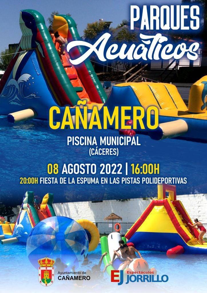 Parque acuático (agosto 2022) - Cañamero (Cáceres)