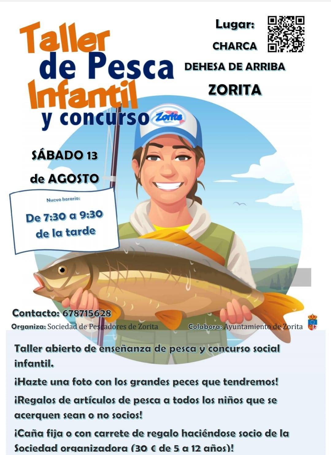 Taller de pesca infantil (2022) - Zorita (Cáceres)