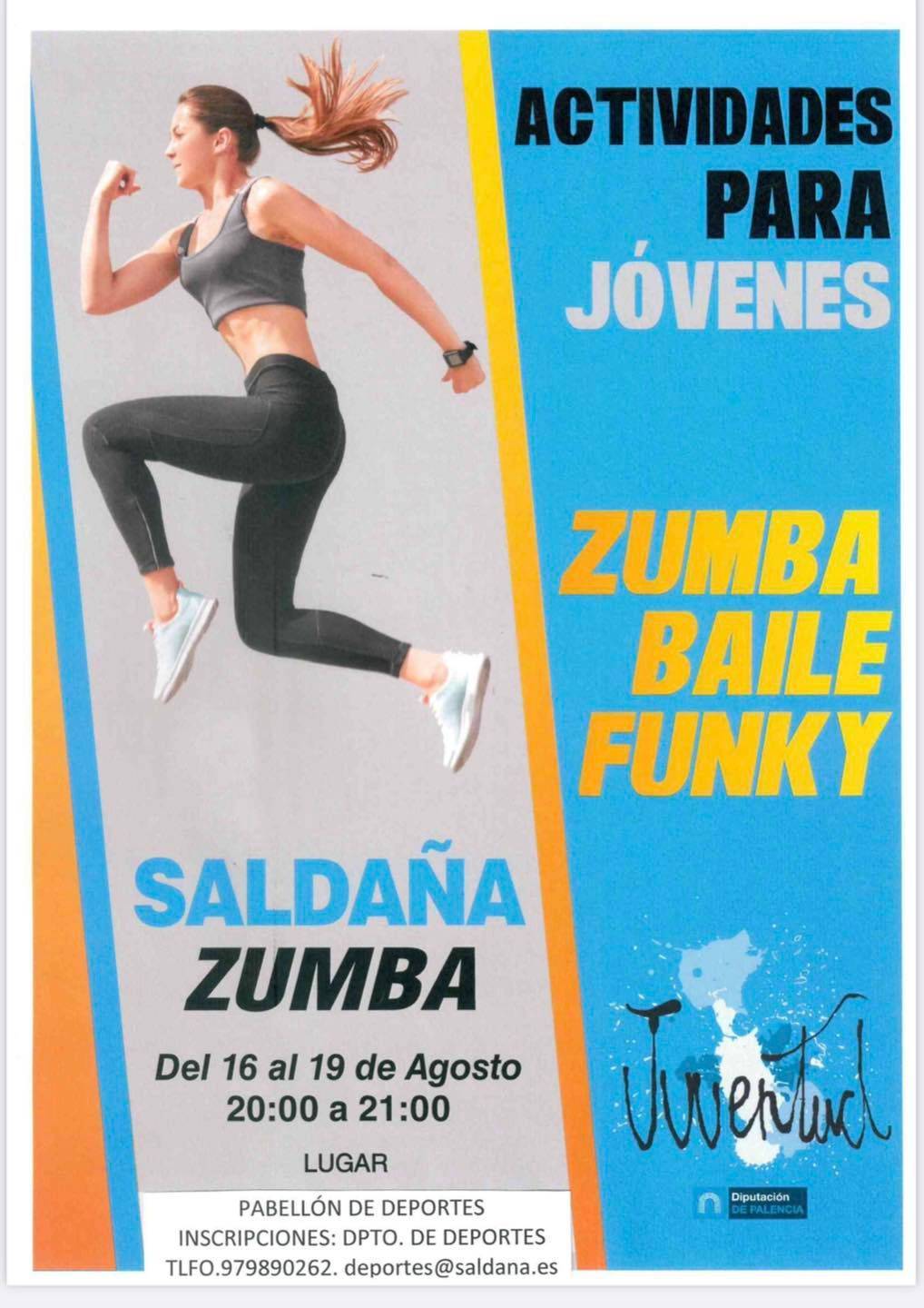 Zumba y funky (agosto 2022) - Saldaña (Palencia)