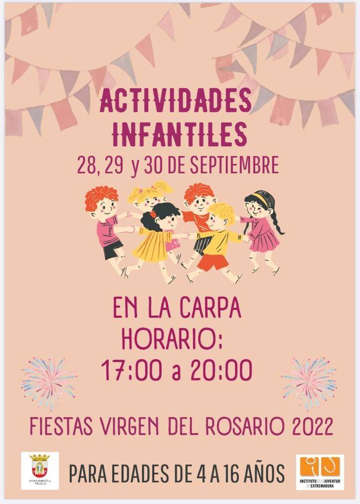 Actividades infantiles (septiembre 2022) - Huertas de Ánimas (Cáceres)