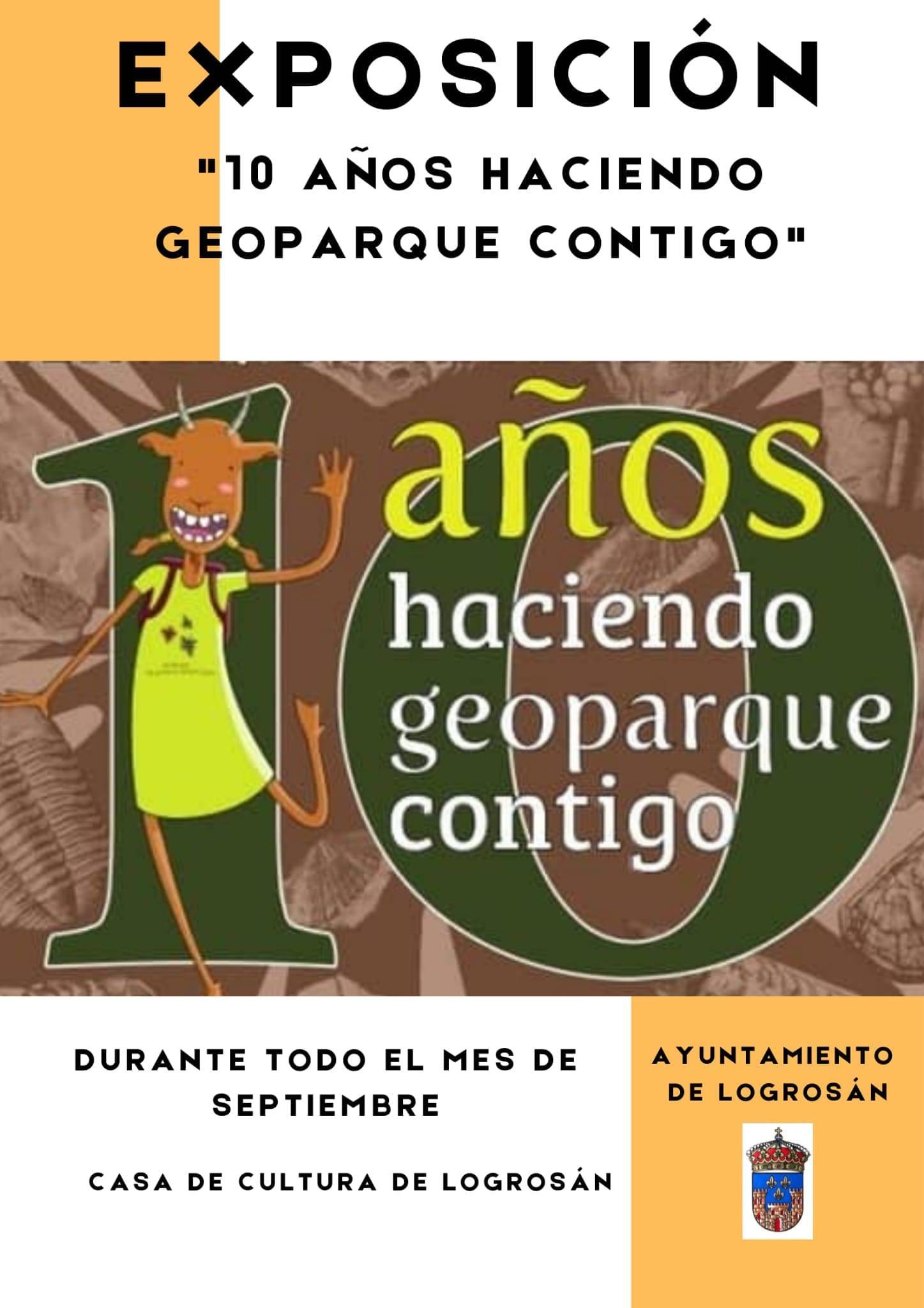 Exposición '10 años haciendo Geoparque contigo' (2022) - Logrosán (Cáceres)