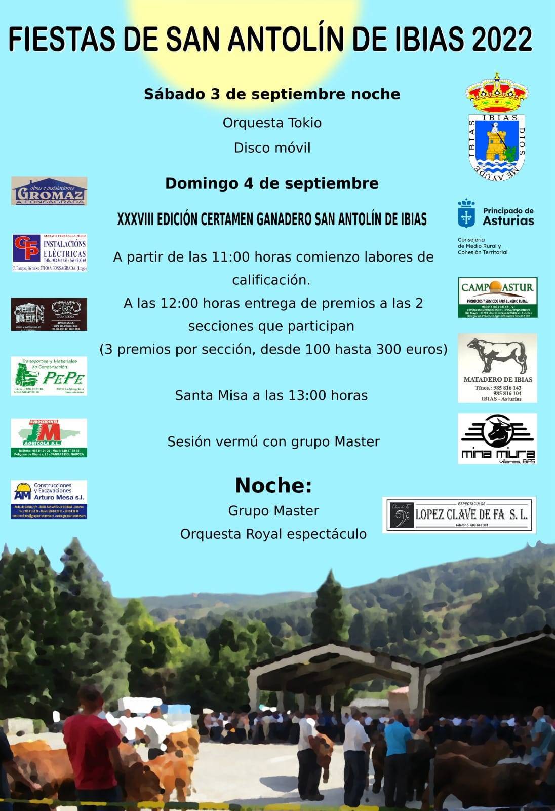 Fiestas de San Antolín (2022) - Ibias (Asturias)