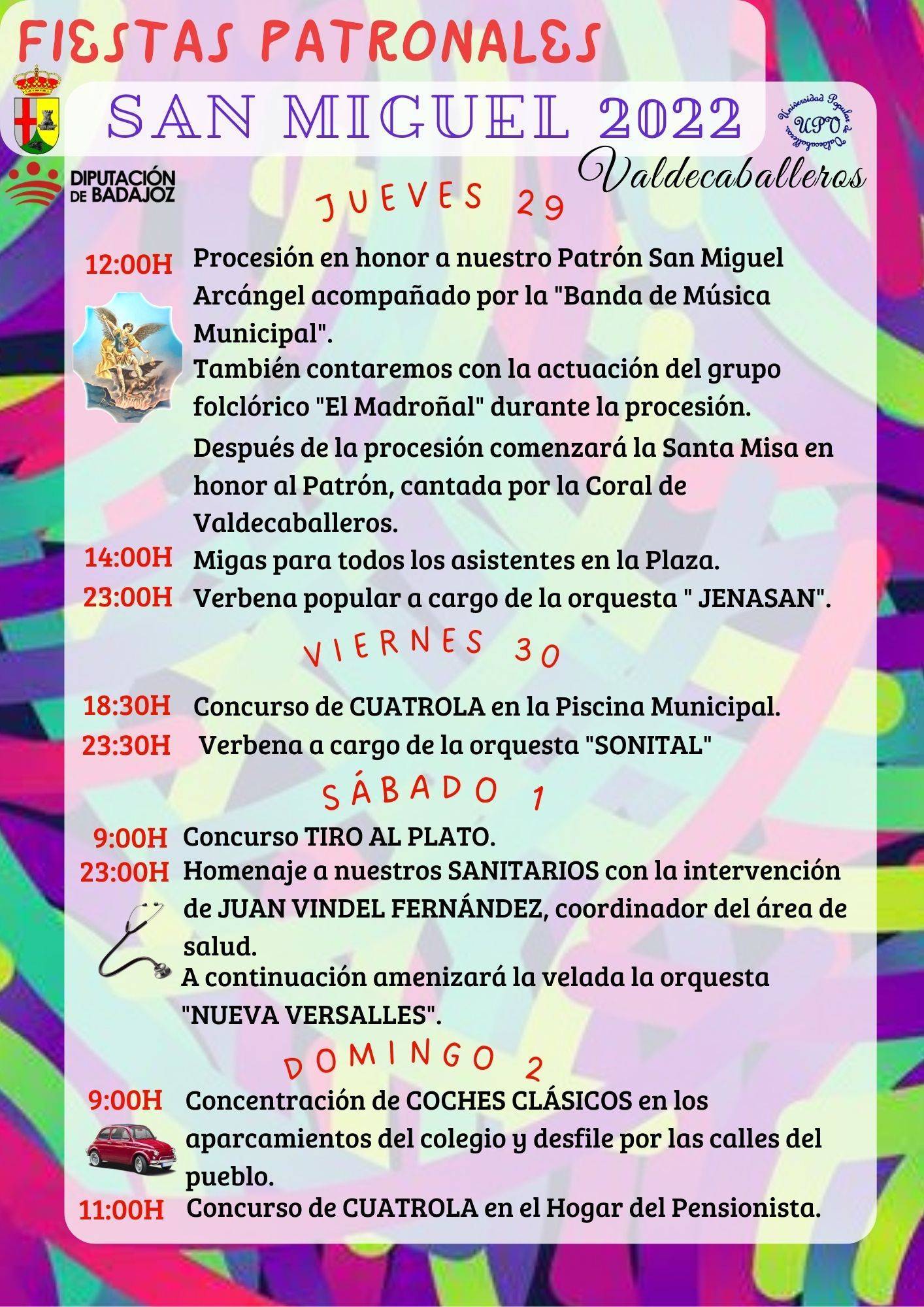 Fiestas patronales de San Miguel (2022) - Valdecaballeros (Badajoz) 1