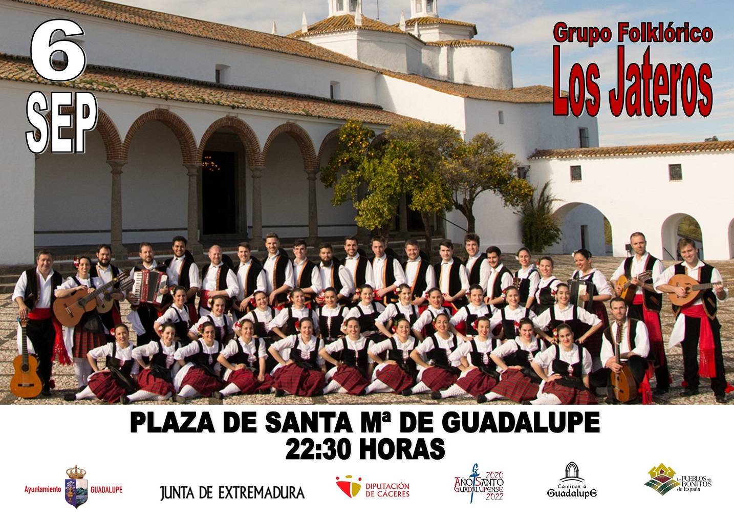 Grupo Folklórico Los Jateros (2022) - Guadalupe (Cáceres)
