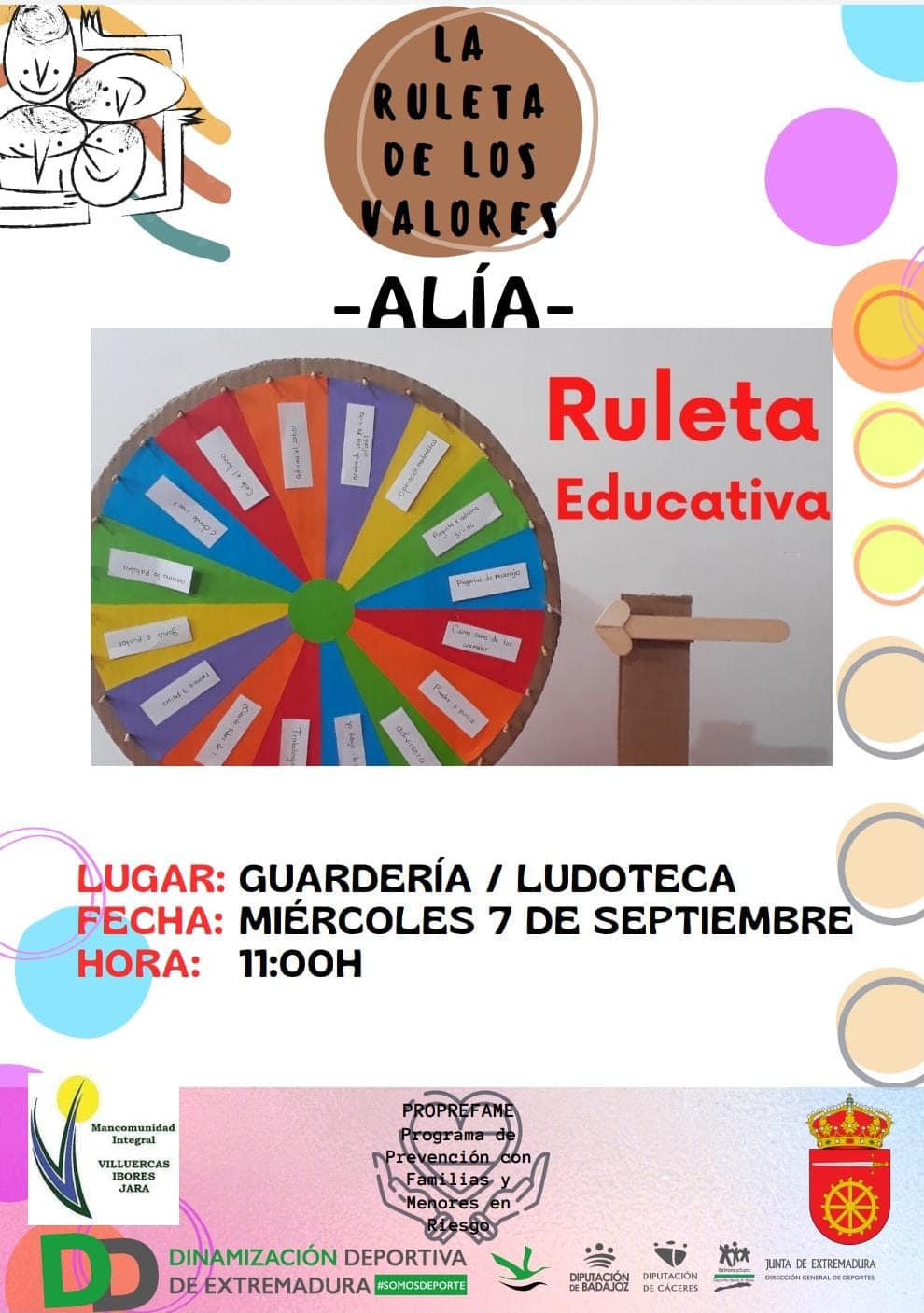La ruleta educativa (2022) - Alía (Cáceres)