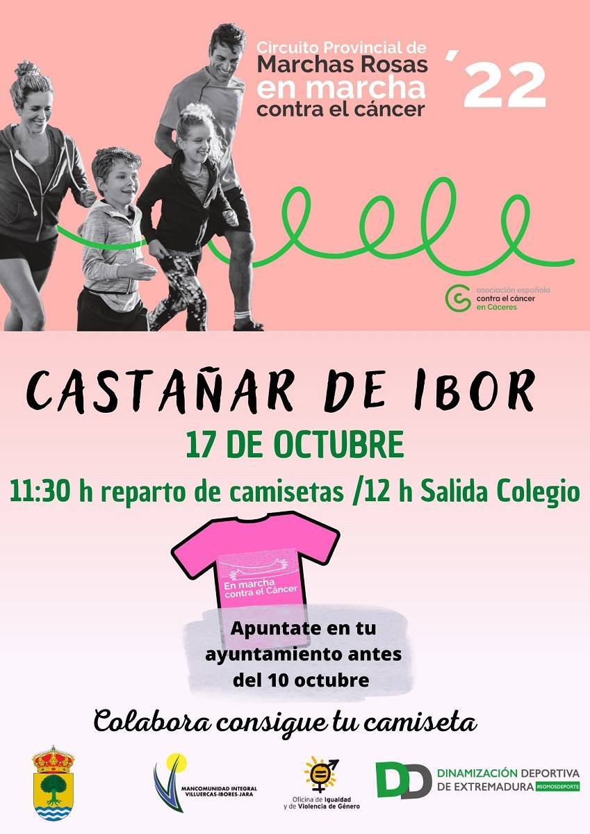 Marcha rosa (2022) - Castañar de Ibor (Cáceres)