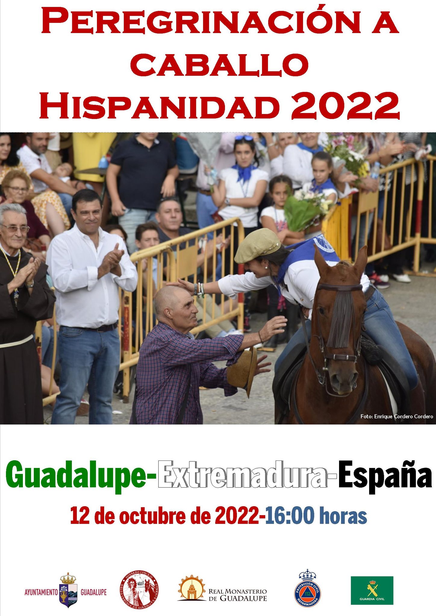 Peregrinación a caballo Día de la Hispanidad (2022) - Guadalupe (Cáceres)