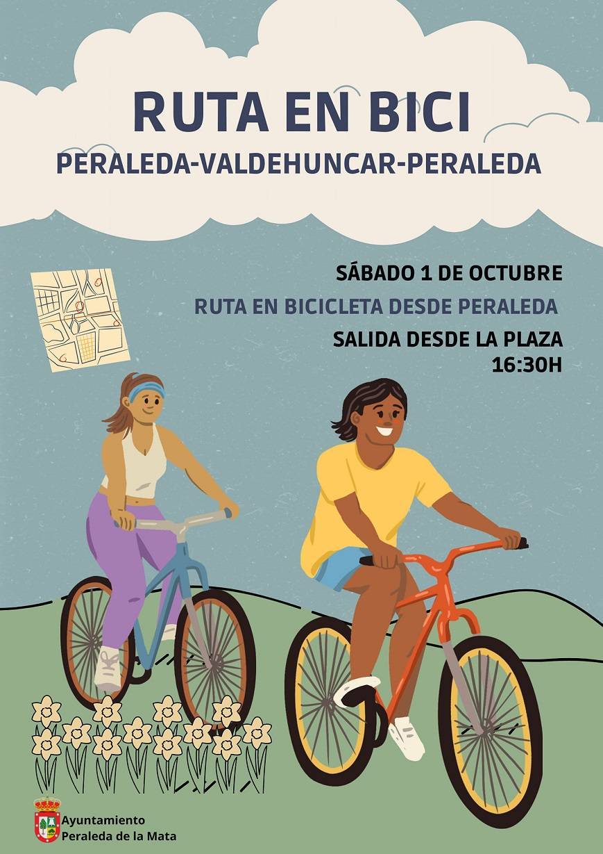 Ruta en bici (octubre 2022) - Peraleda de la Mata (Cáceres)