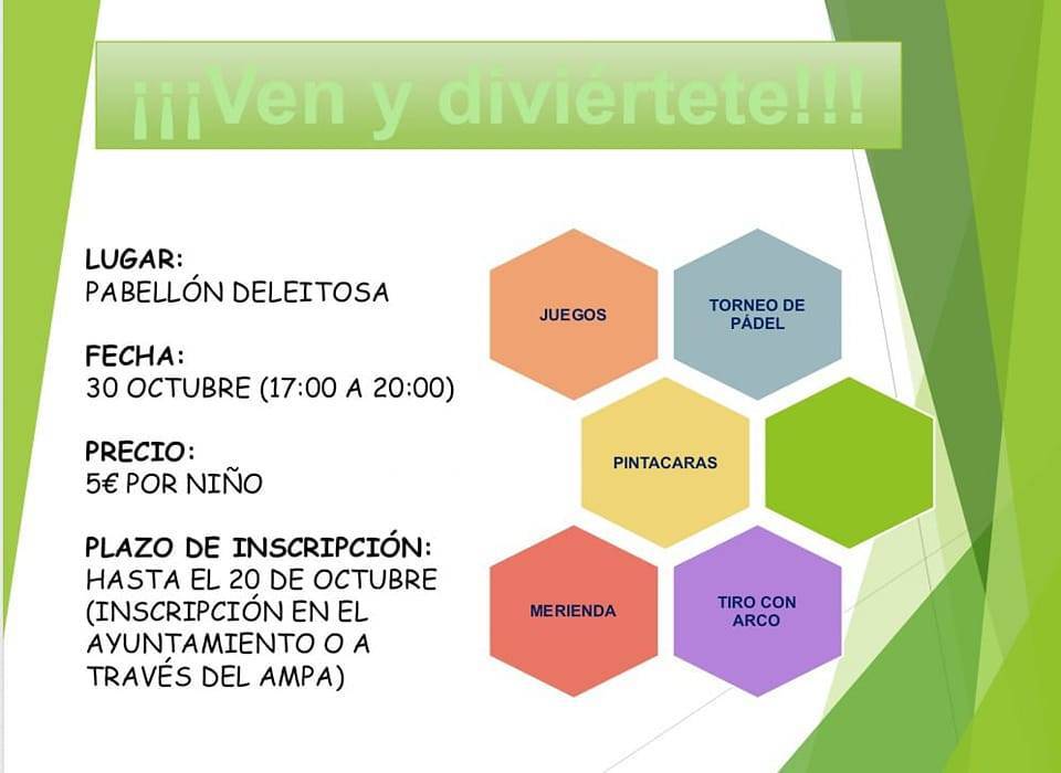 Actividades infantiles (octubre 2022) - Deleitosa (Cáceres)