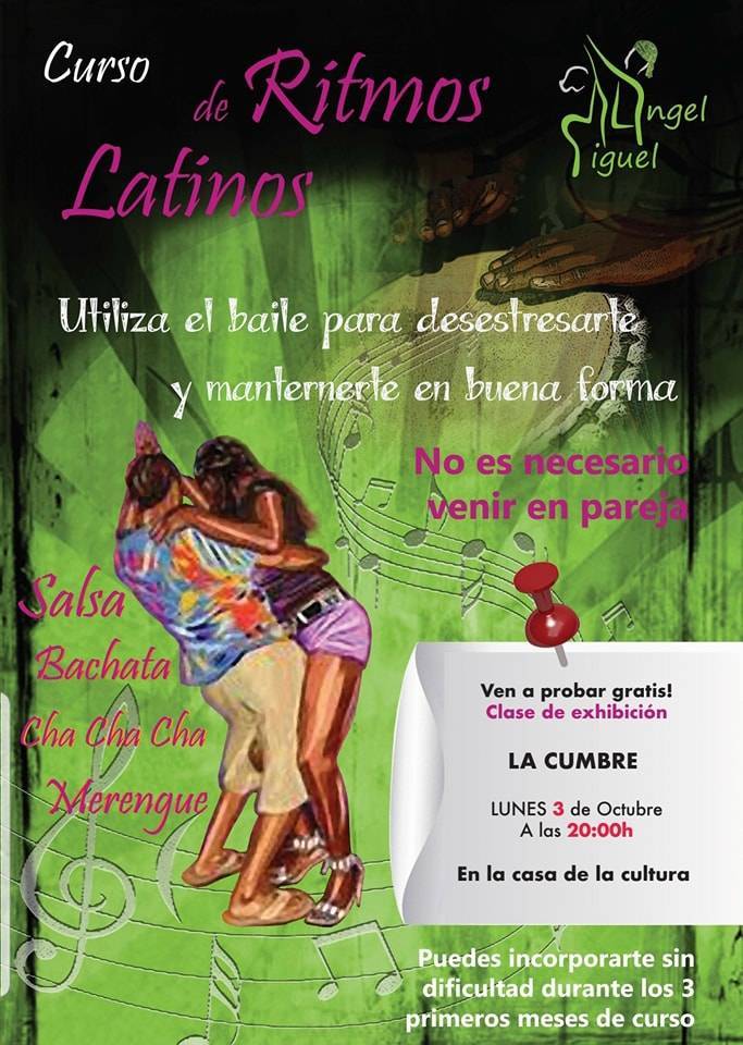 Curso de ritmos latinos (2022) - La Cumbre (Cáceres)