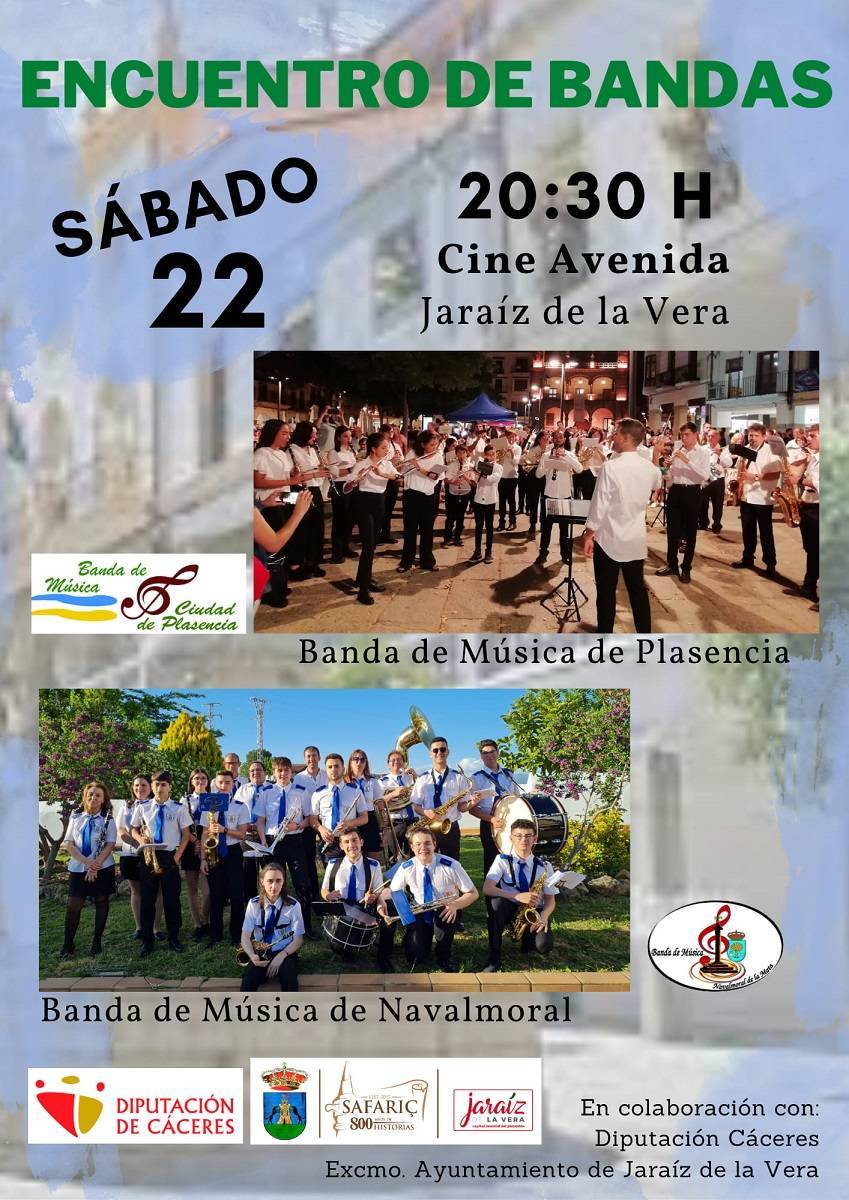 Encuentro de bandas de música (octubre 2022) - Jaraíz de la Vera (Cáceres)