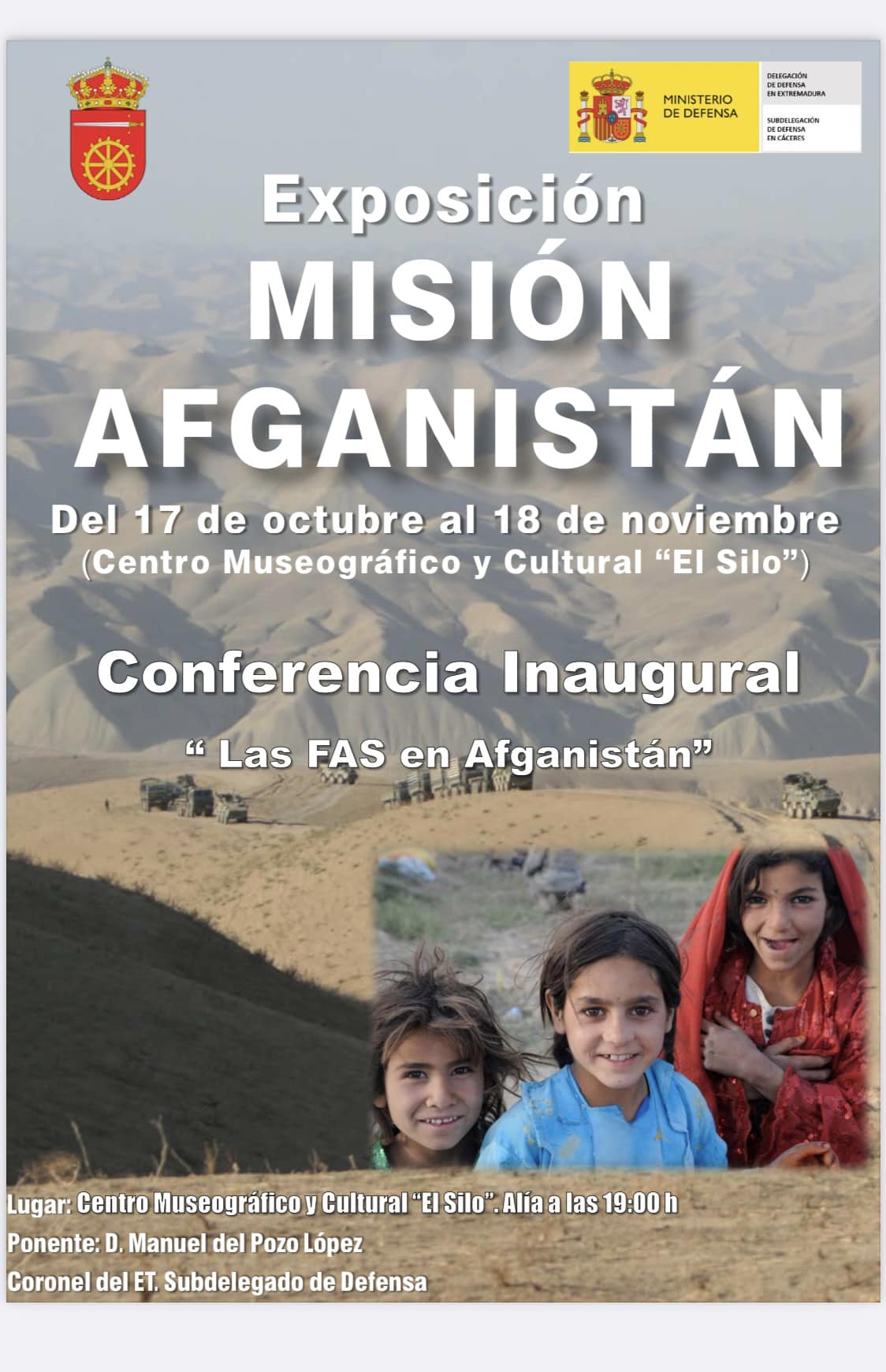 Exposición 'Misión Afganistán' (2022) - Alía (Cáceres)