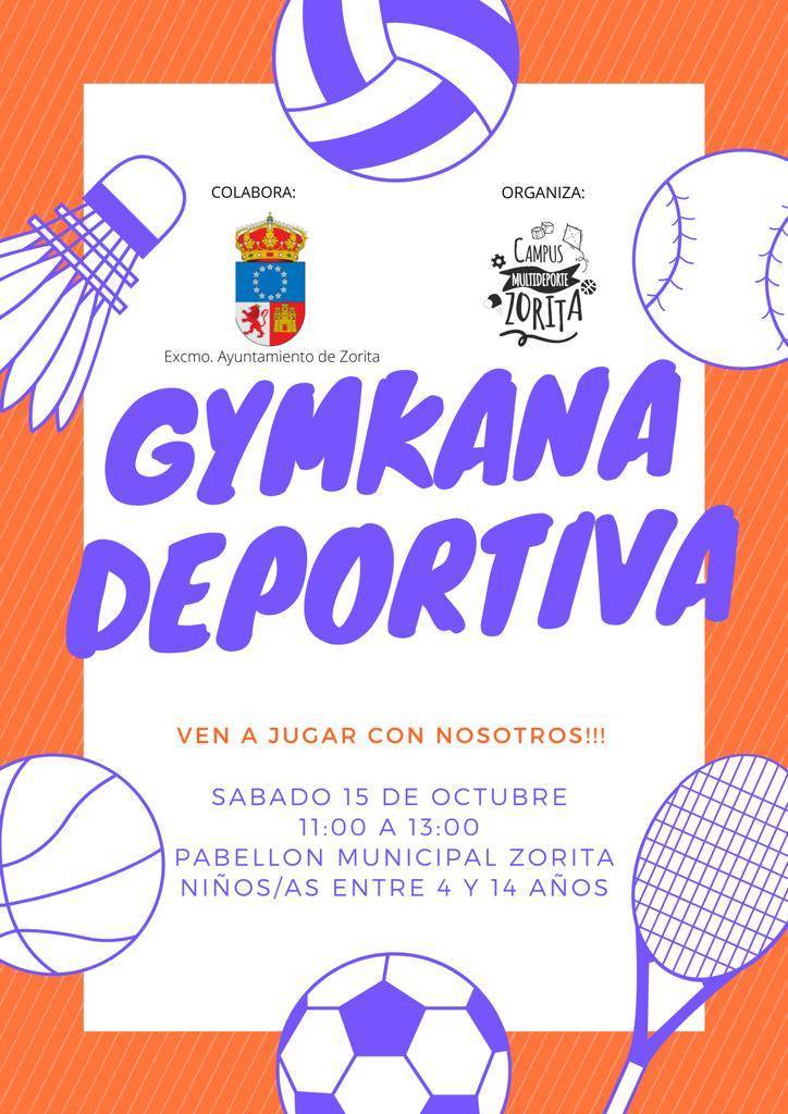Gymkana deportiva (octubre 2022) - Zorita (Cáceres)