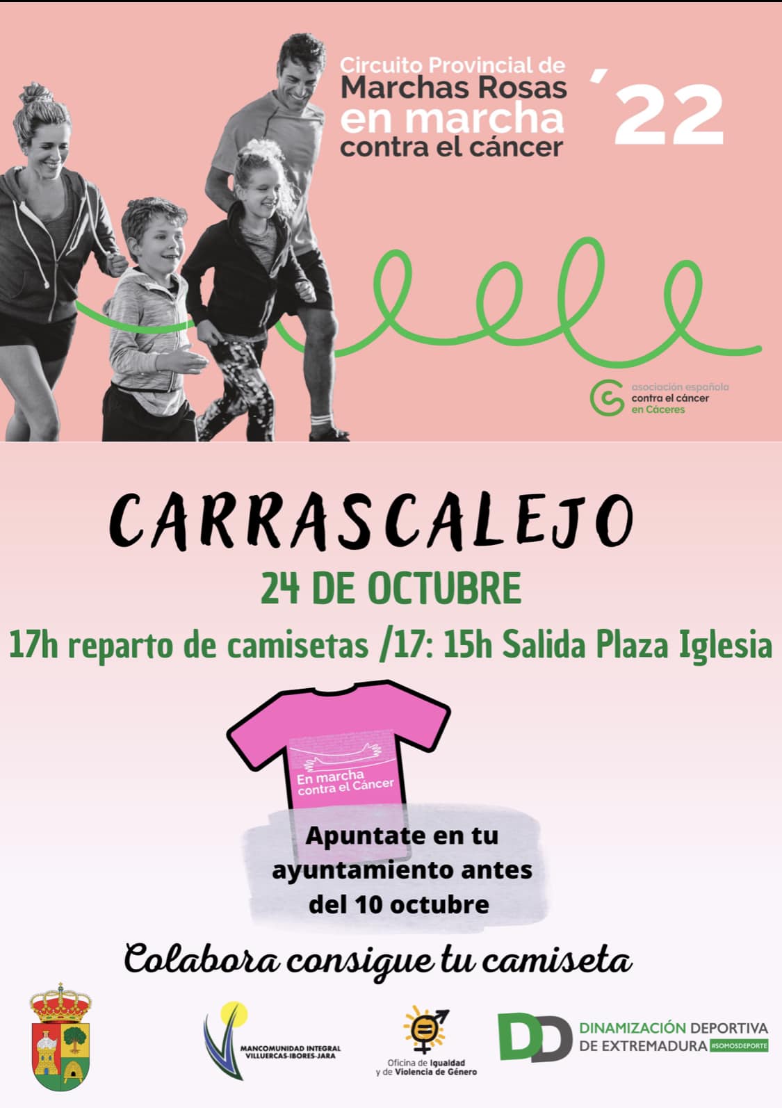 Marcha rosa (2022) - Carrascalejo (Cáceres)