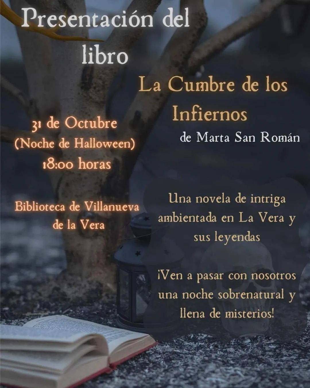 Presentación del libro 'La cumbre de los infiernos' (2022) - Villanueva de la Vera (Cáceres)